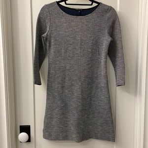 3/4 Sleeve Cotton Short Dress